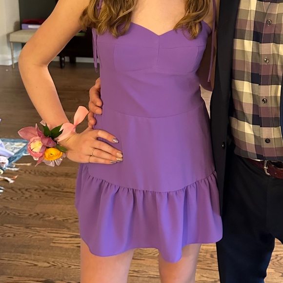 Amanda Uprichard Champagne Mini Romper (Small) - Picture 7 of 7